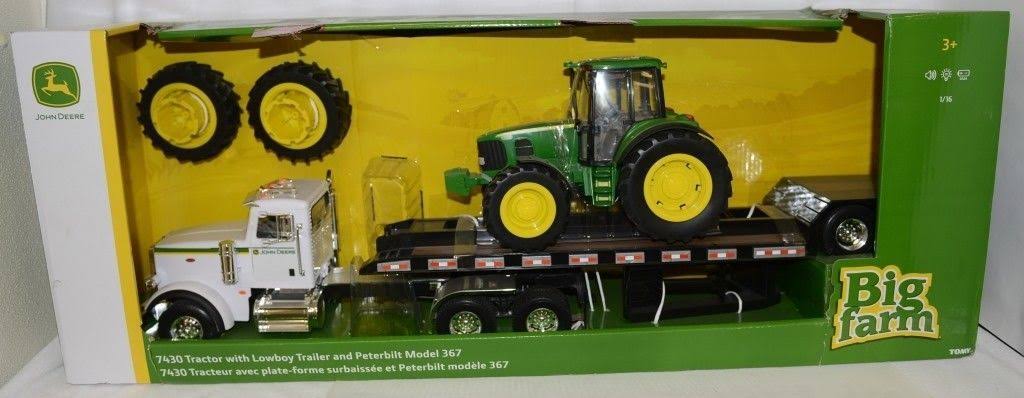 John Deere 1/16 Big Farm Semi with Tractor