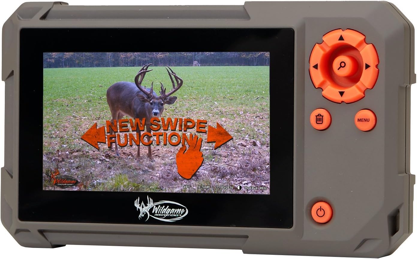 Wildgame Innovations Trail Pad | VU60 SD Card Reader with Touch Screen, Brown, 10 x 6 x 3 inches Pack of 2