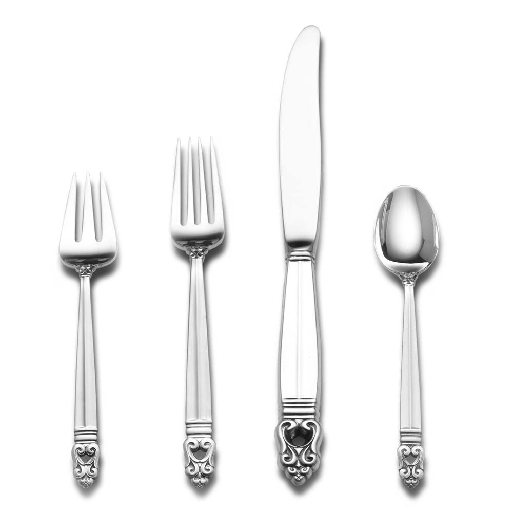 International Silver Royal Danish 4 Piece Place Setting