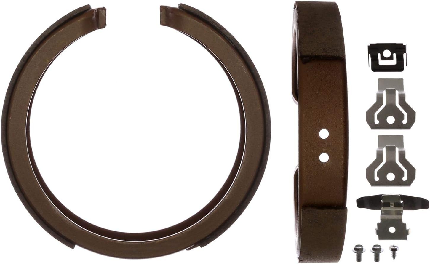 ACDelco Professional 17781B Bonded Rear Drum In-Hat Parking Brake Shoe Set