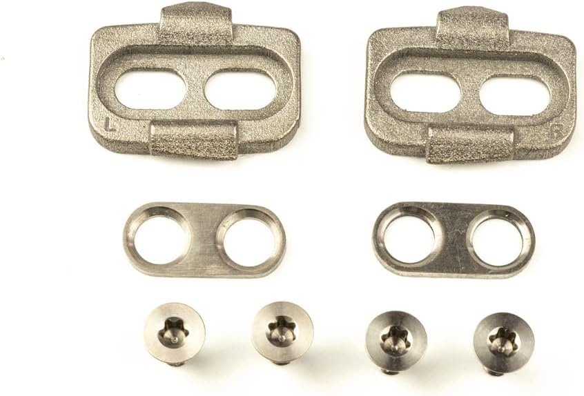 SILCA 3D Printed Titanium Cleat kit | Time ATAC MTN Pedal | Titanium Hardware kit Included