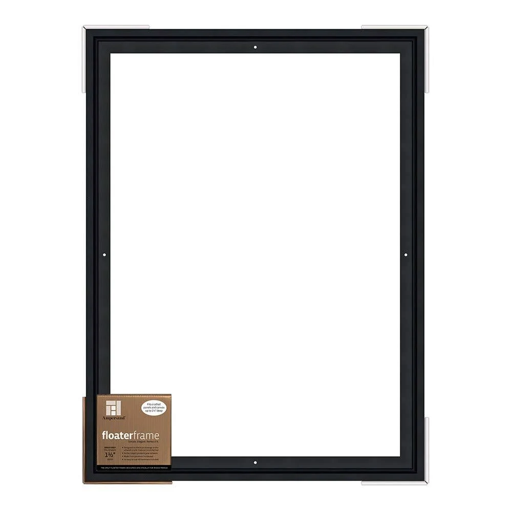 Ampersand Floaterframe Bold 1-1/2x22 Black 18x22 x 24x22
