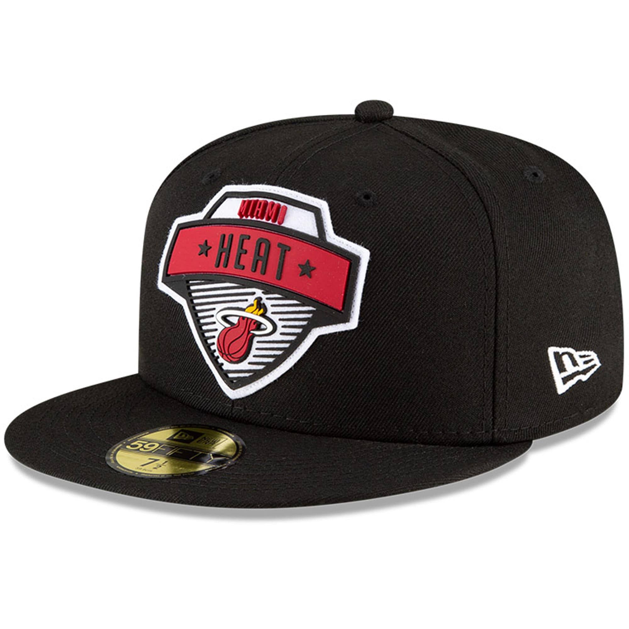 Miami Heat New Era 2020 Tip Off 59FIFTY Fitted Hat &ndash; Black