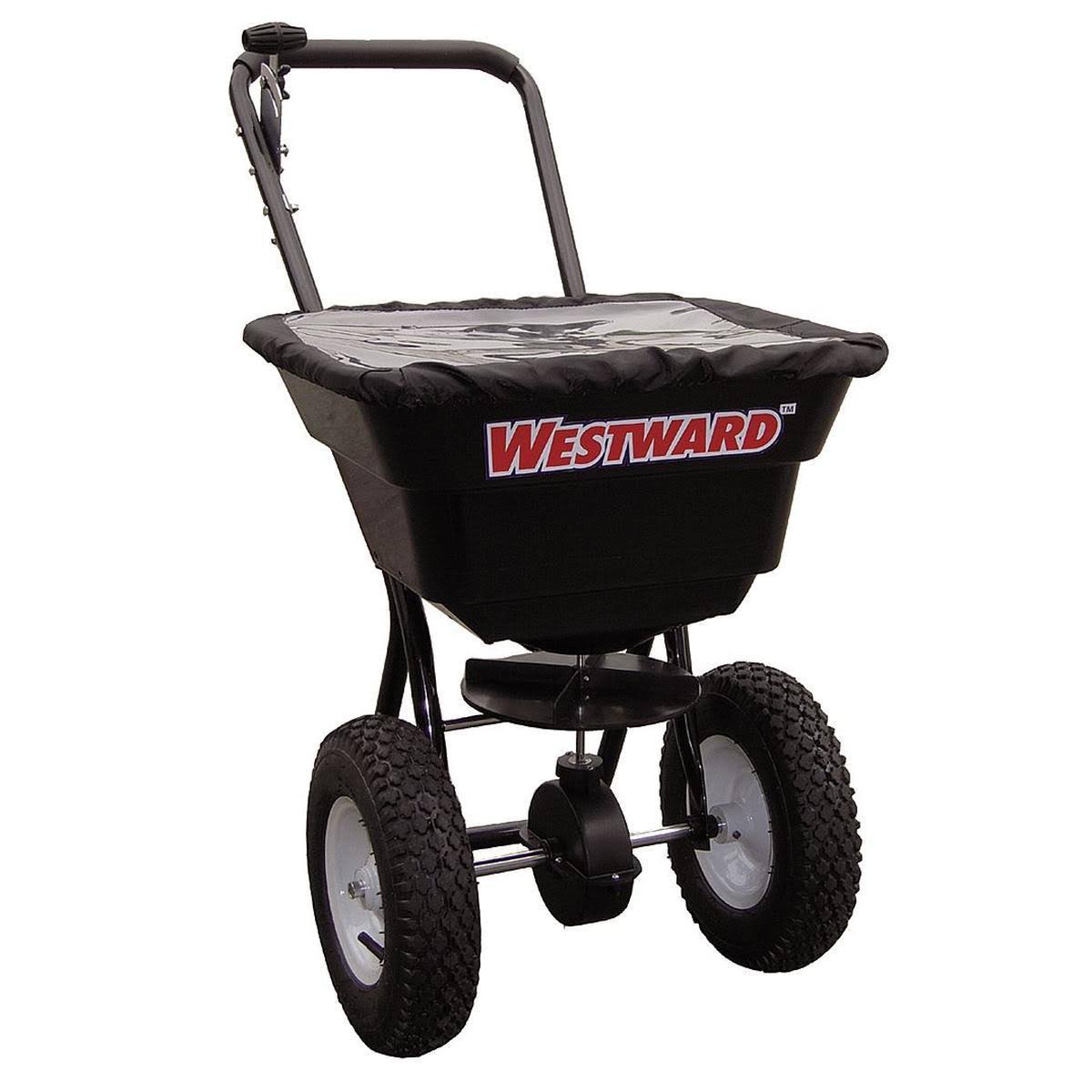 Westward 4UHC9 80 lb. Capacity Broadcast Spreader