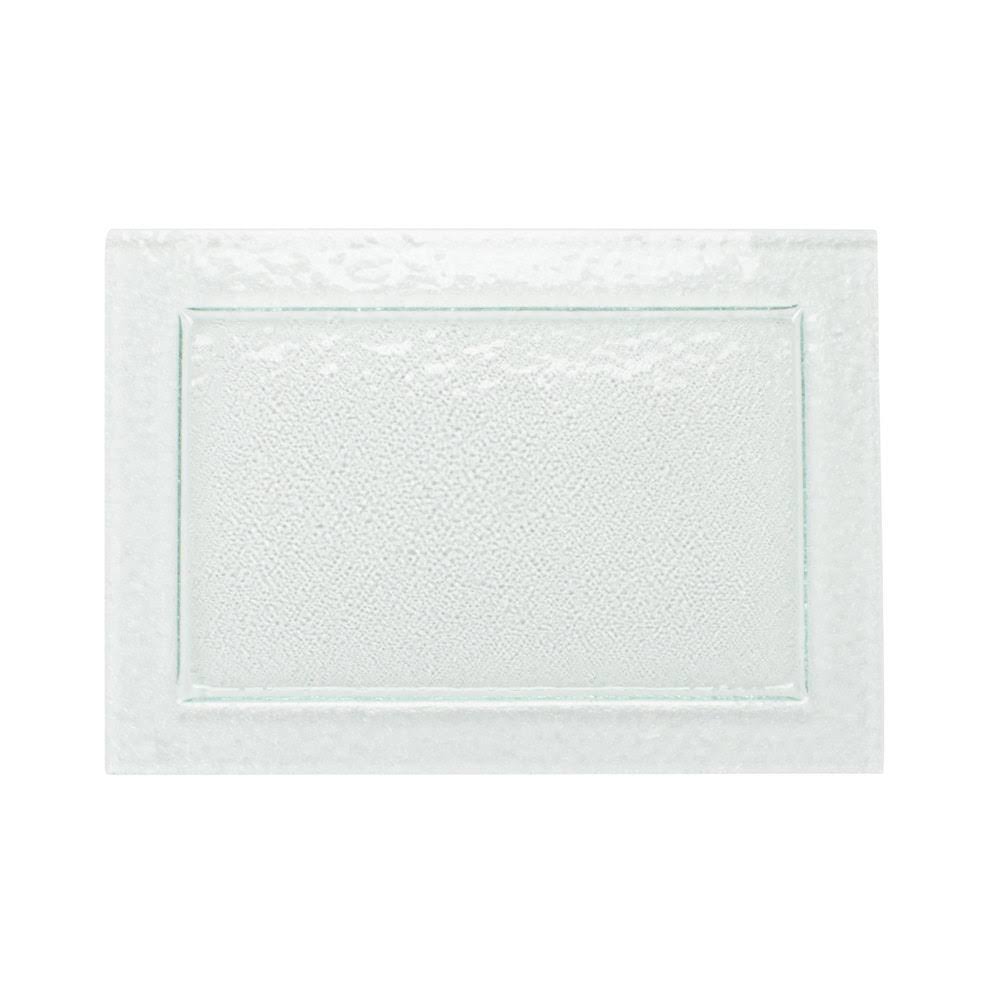 American Metalcraft BG2113 Glacier 21x22 x 13x22 Bubble Glass Platter