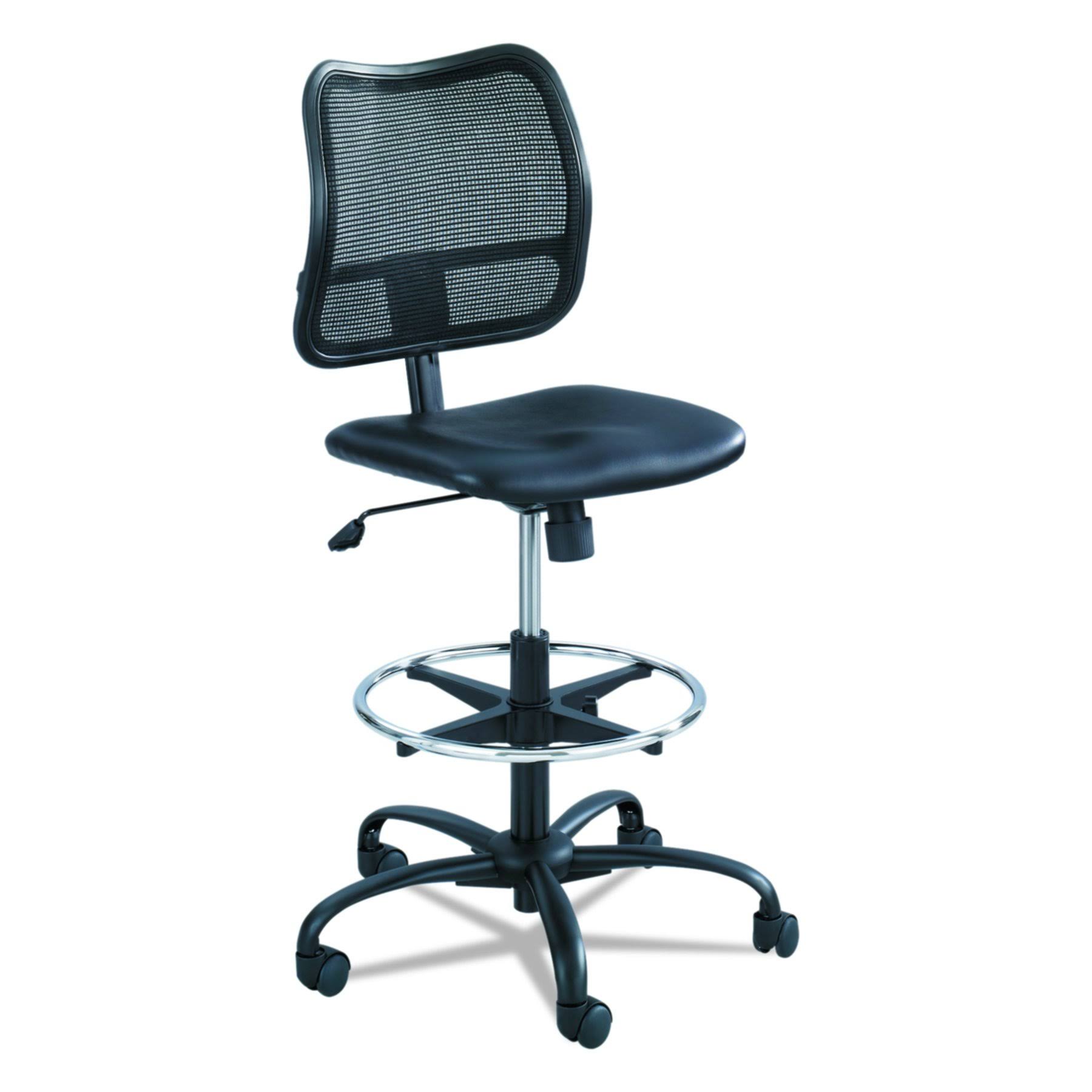 Safco Products Vue Mesh Extended-Height Chair , Ergonomic, Black Vinyl