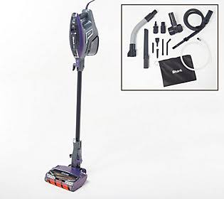 Shark Apex DuoClean Self-Cleaning Corded Stick Vacuum ,Plum ZS364QP