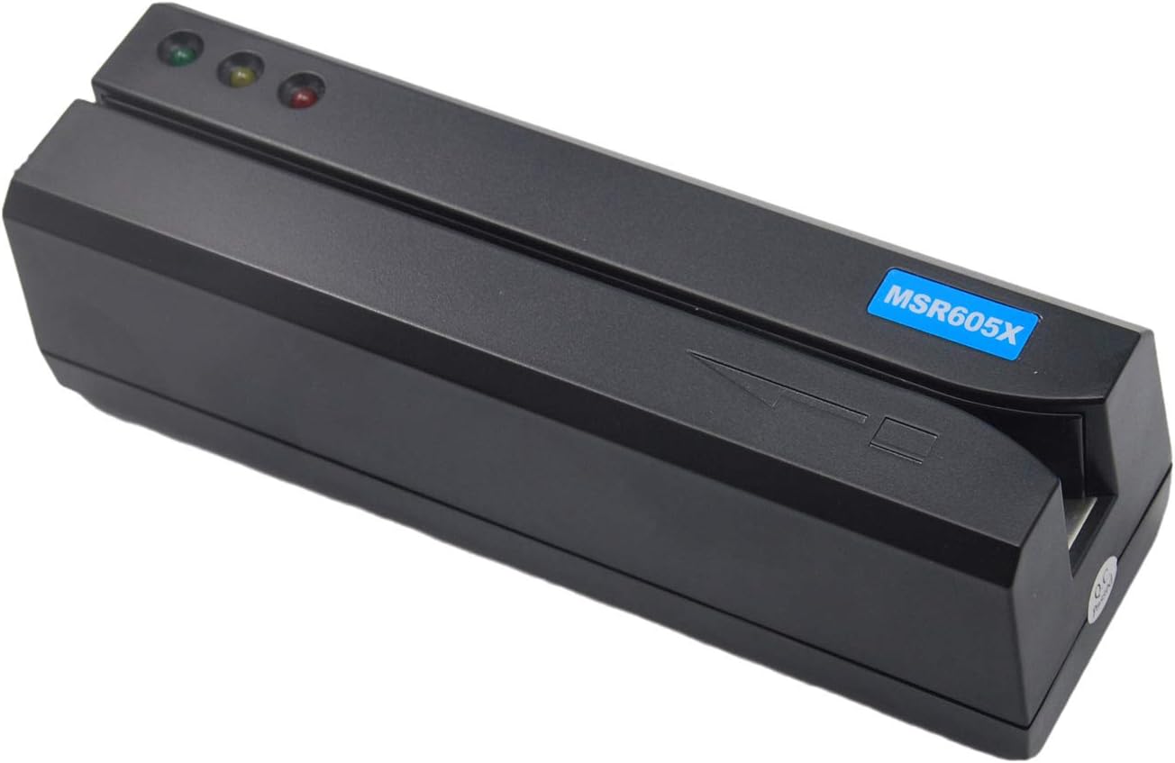 Deftun Card Reader Writer USB Swipe Encoder 3 Tracks MSR605X