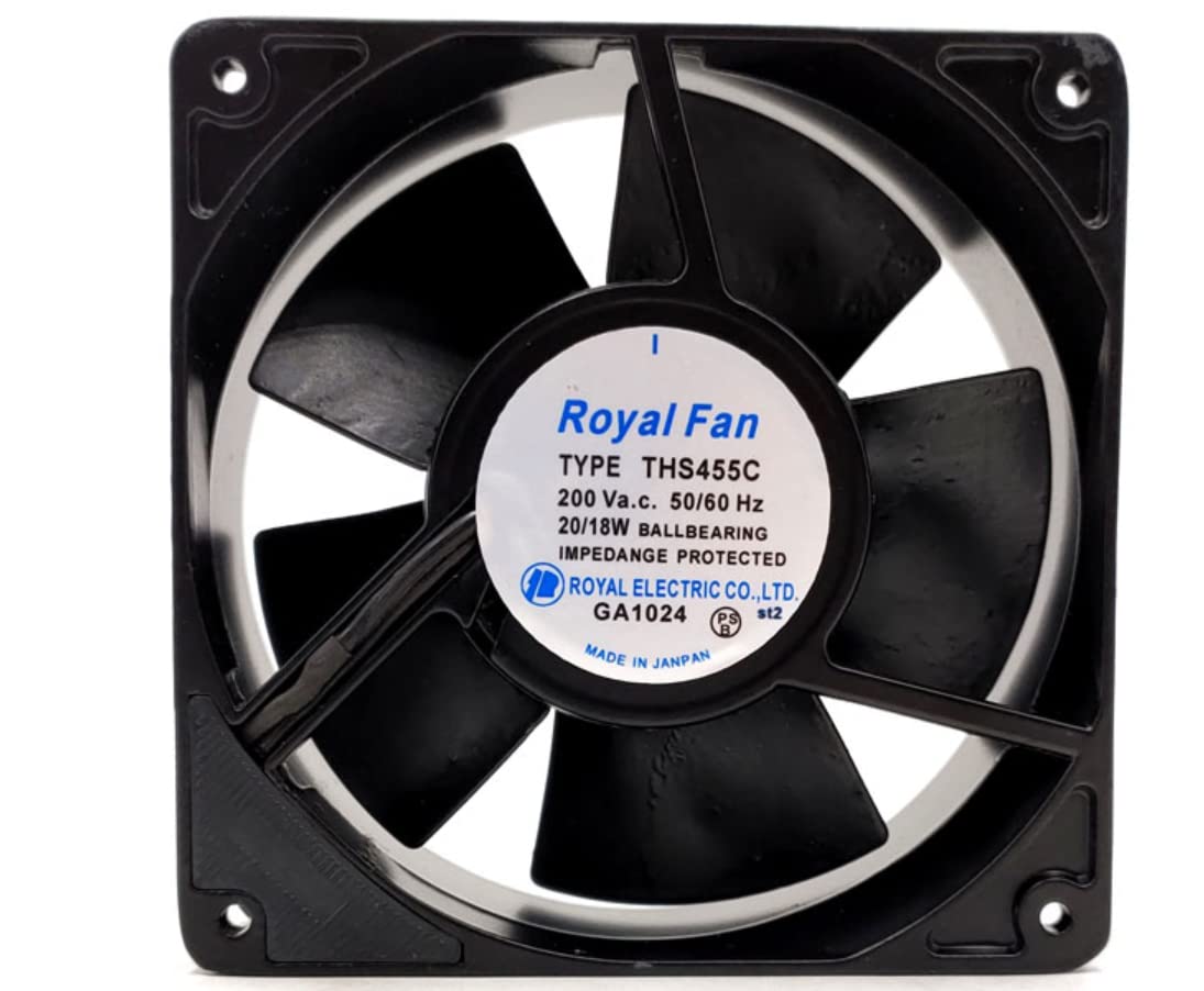 THS455C 120x120x38mm 200V 20/18W 12CM Cooling Fan Pack of 2