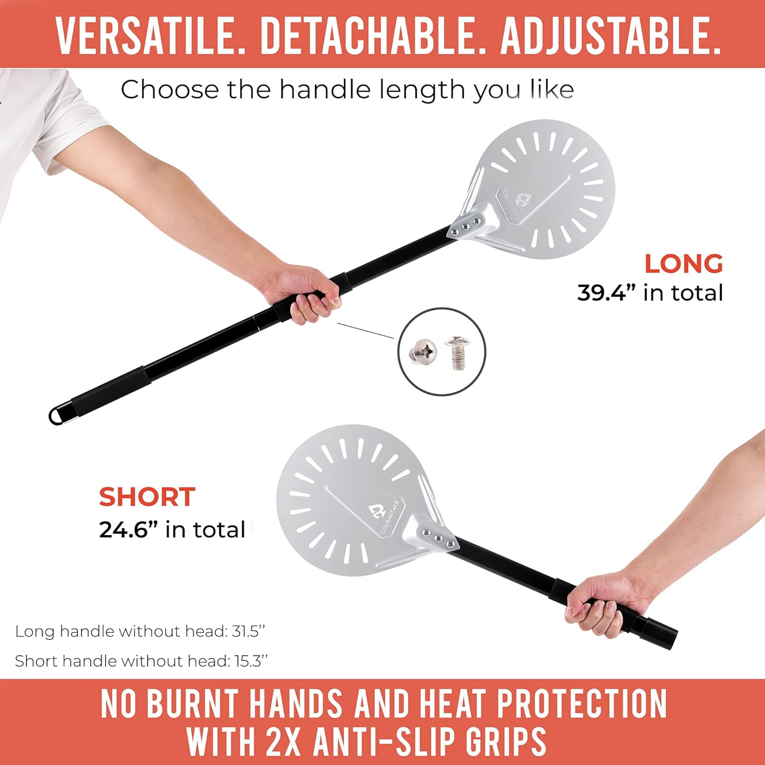 Turning Pizza Peel - Stylish 9