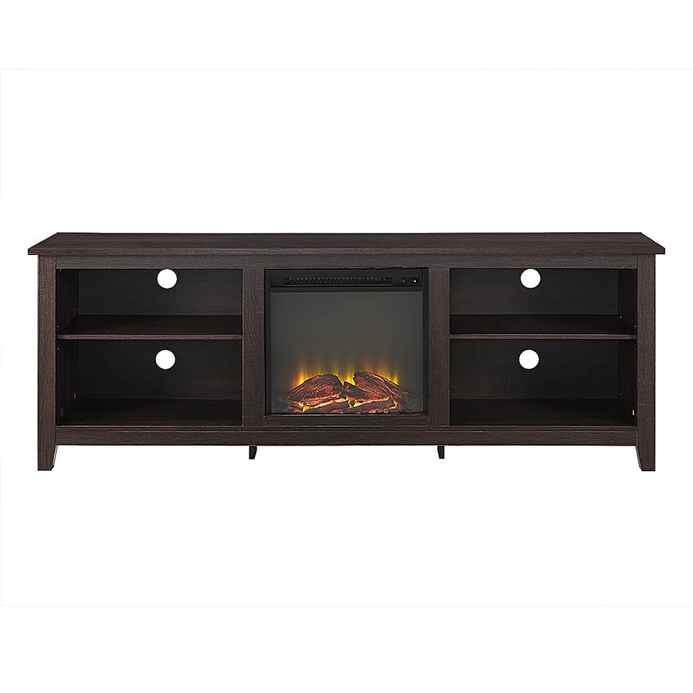 Walker Edison - Electric Fireplace for Most Flat-Panel TVs Up to 70x22
