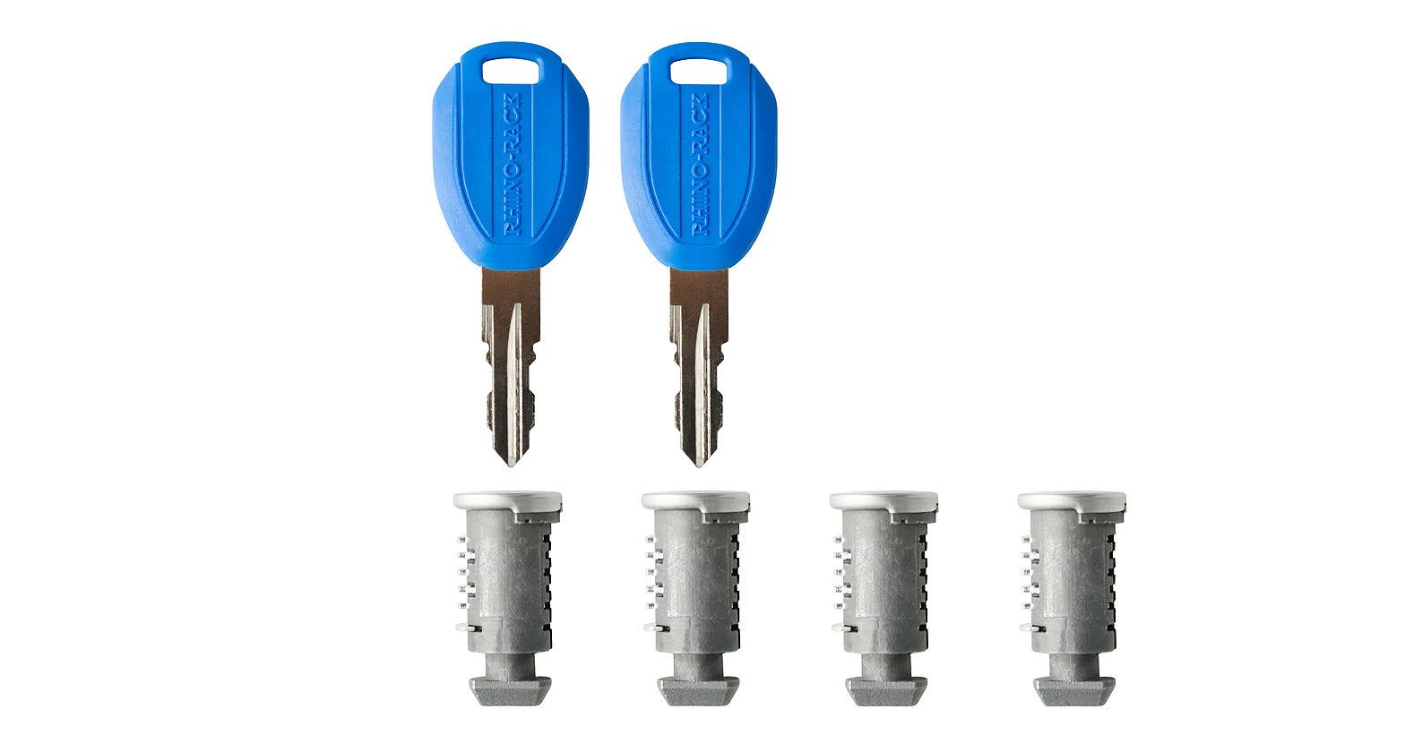 Rhino Rack RK062-4 Master Key (4 Barrels / 2 Master Keys)