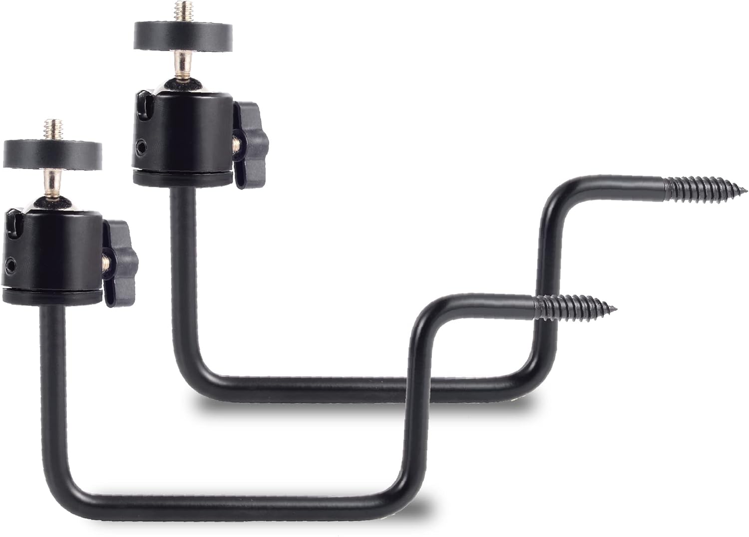 X-Tracker Trail Camera Tree Mount, Hunting Camera Holder with 1/4-inch Thumb Screw, 360 Degrees Rotating Adjustable (2 Pack) Pack of 2