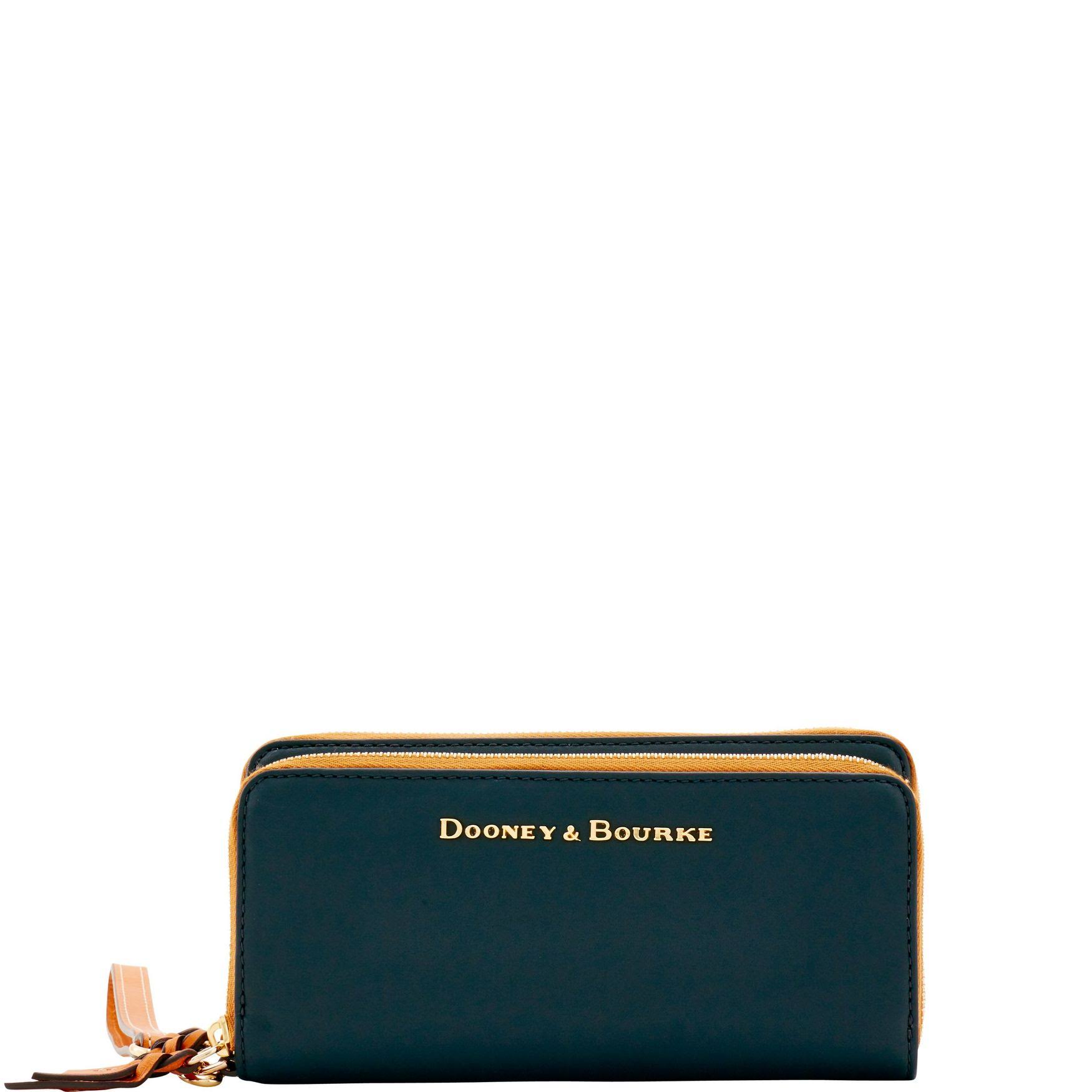 Dooney u0026 Bourke City Double Zip Wallet, Black