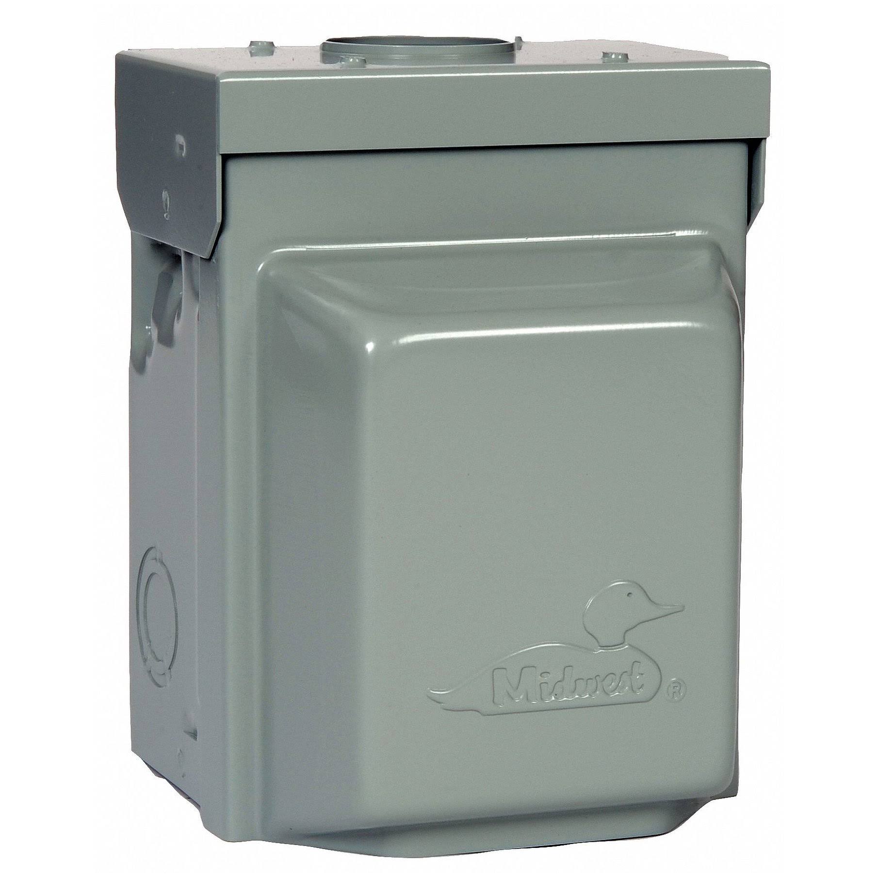 GE 14-50R 120/240VAC Unmetered Surface Power Outlet, 50 Amps U054