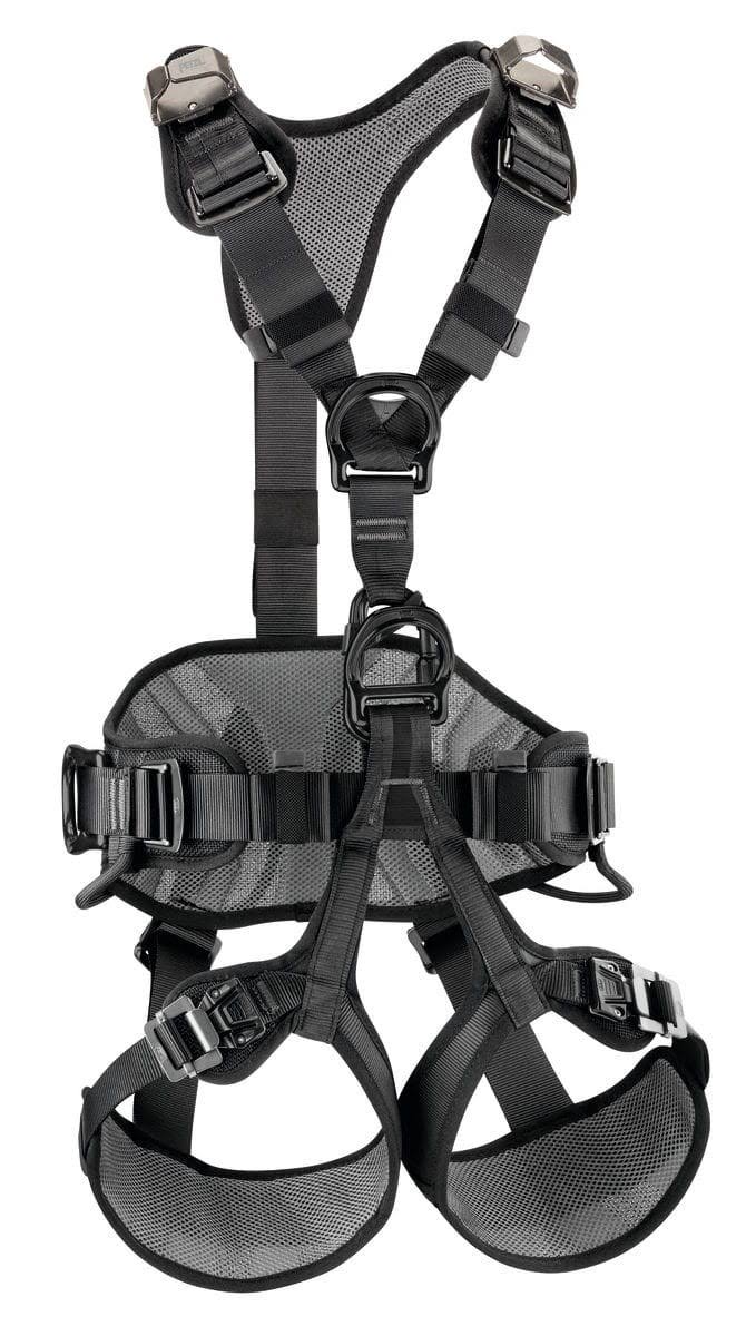 Petzl AVAO Bod European Version Full Body Work harness-Black/Yellow-0