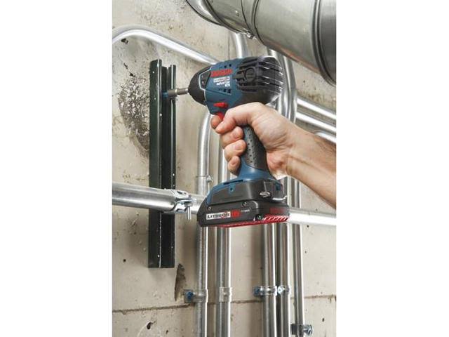 Bosch 25618-02-RT 18V Lithium-Ion 1/4 in. Impact Driver w/ Slimpack Batteries