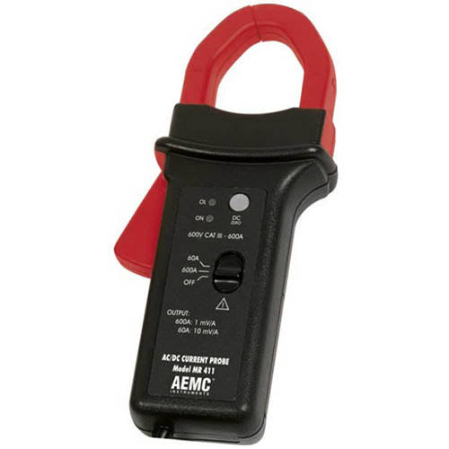 AEMC MR461 AC/DC Current Probe, BNC, 10mV/A-60A & 1mV/A-600A