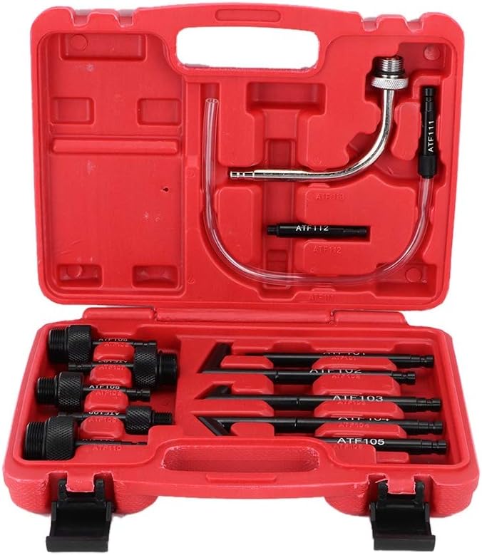 Duokon 13Pcs/Set Oil Fill Adapter Transmission Fluid Oil Refilling Refill Connector Tool Kit Pack of 2