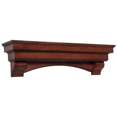 Pearl Mantels Auburn Fireplace Mantel Shelf Finish: Cherry Distressed, Shelf Length: 60x22
