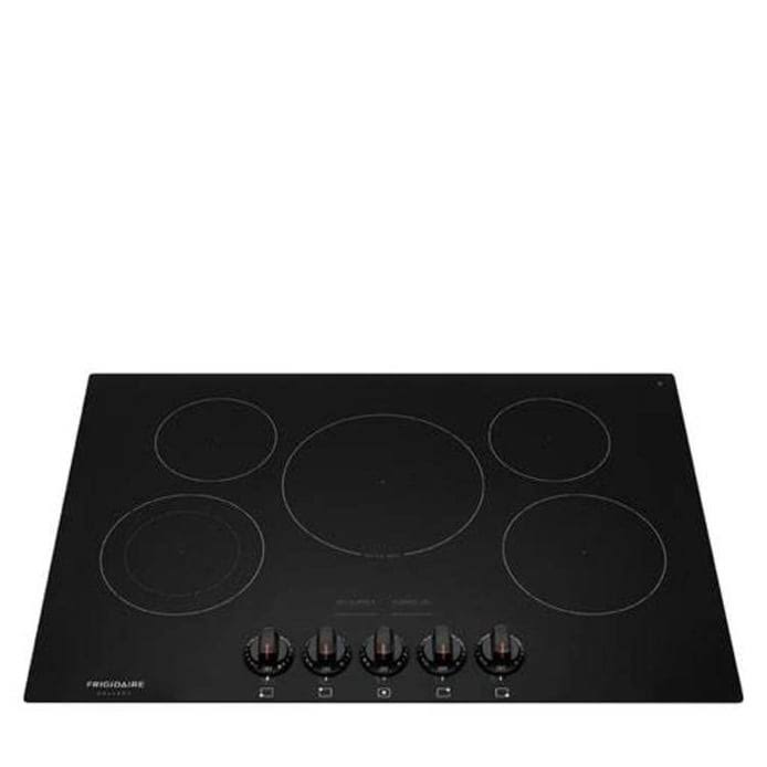 Frigidaire Gallery 30x22 Black Electric Cooktop-FGEC3068UB