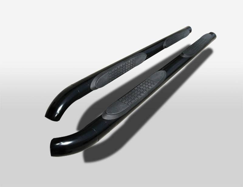 Black Horse 9H1403A Black 3 inch Side Steps