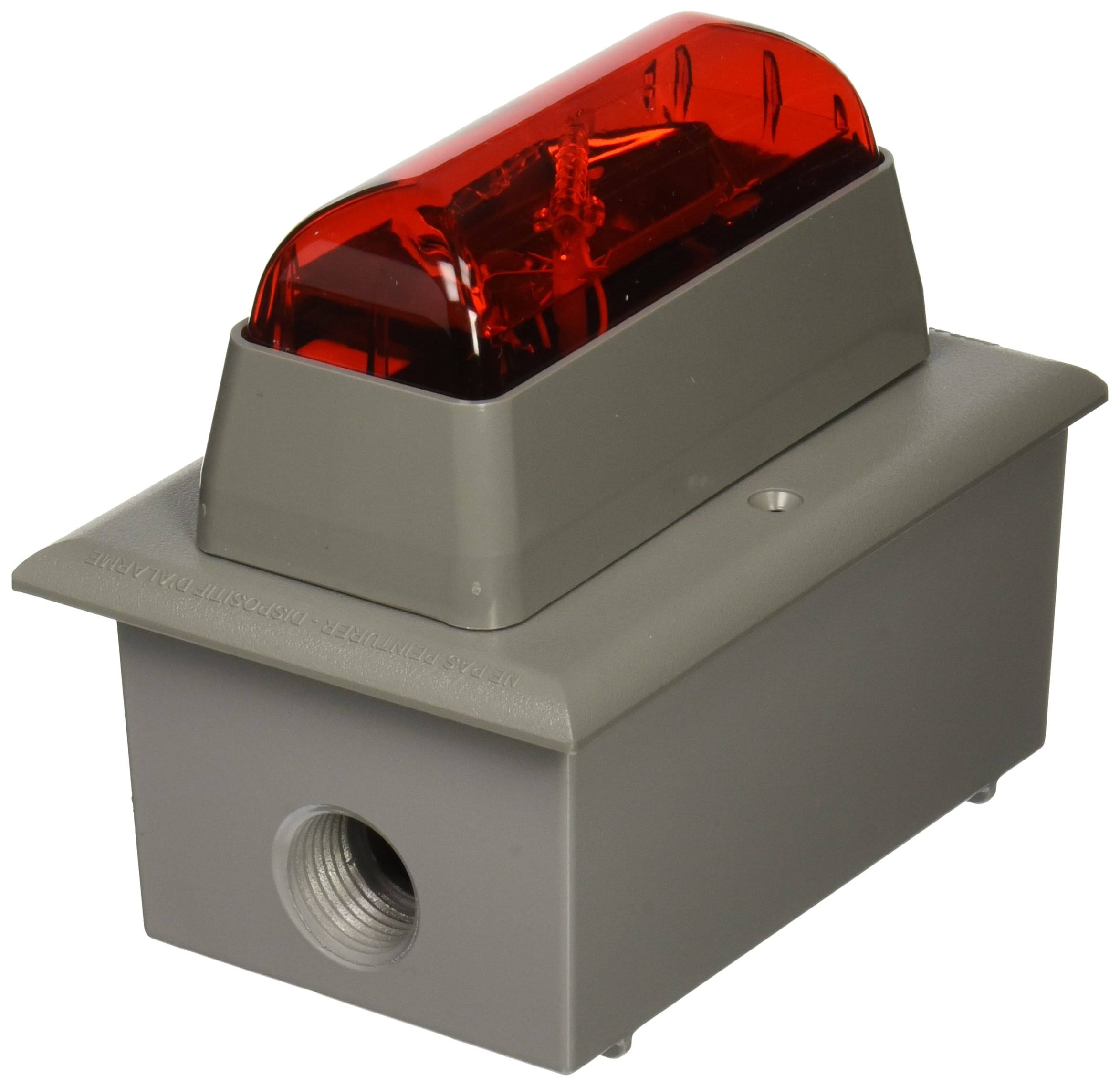 Edwards Signaling 89SMSTRR-AQ Strobe Surface Red