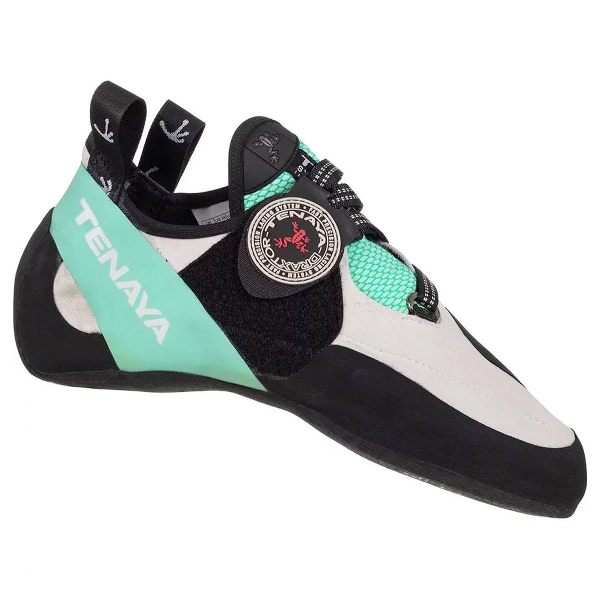 Tenaya Oasi LV Climbing Shoe - 4.5 - Black / Teal