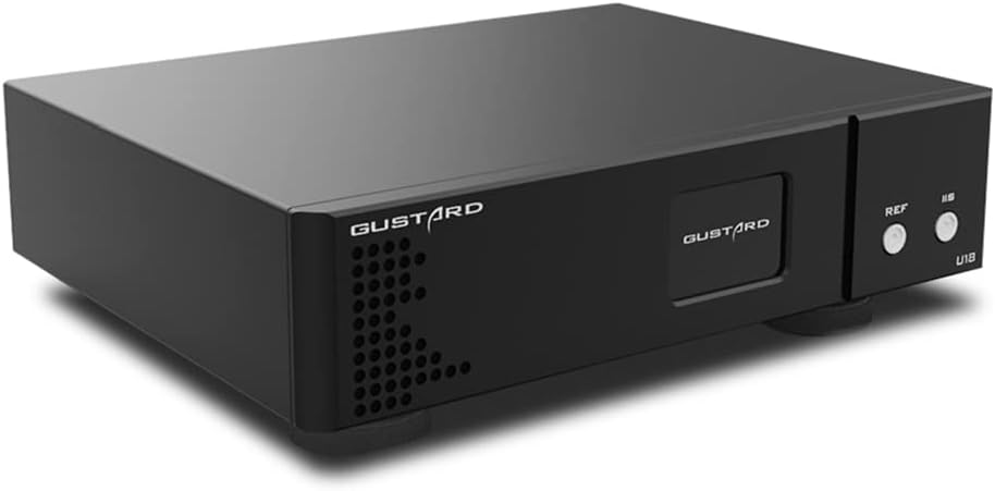 GUSTARD U18 DDC USB Digital Interface DSD512 PCM768Khz XU216 K2 Fully Isolation AS338 Hi-End Crystol IIS USB Audio Interface (Silver)