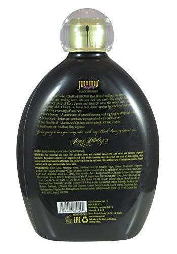 Jwoww Black Bronzer Dark Tanning Lotion 13.5 Ounce