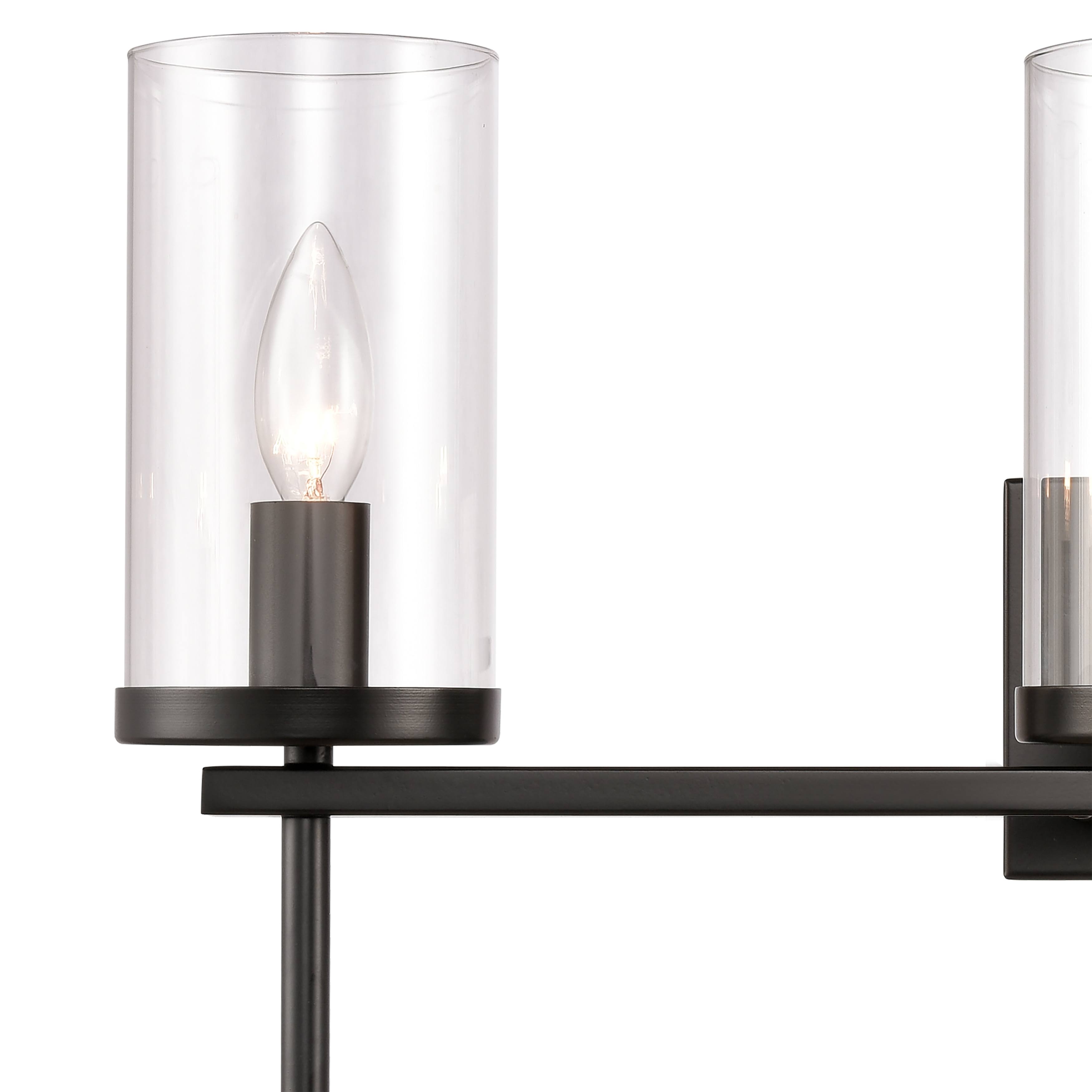 Thomas Lighting 3-Light Bath Black CN290316