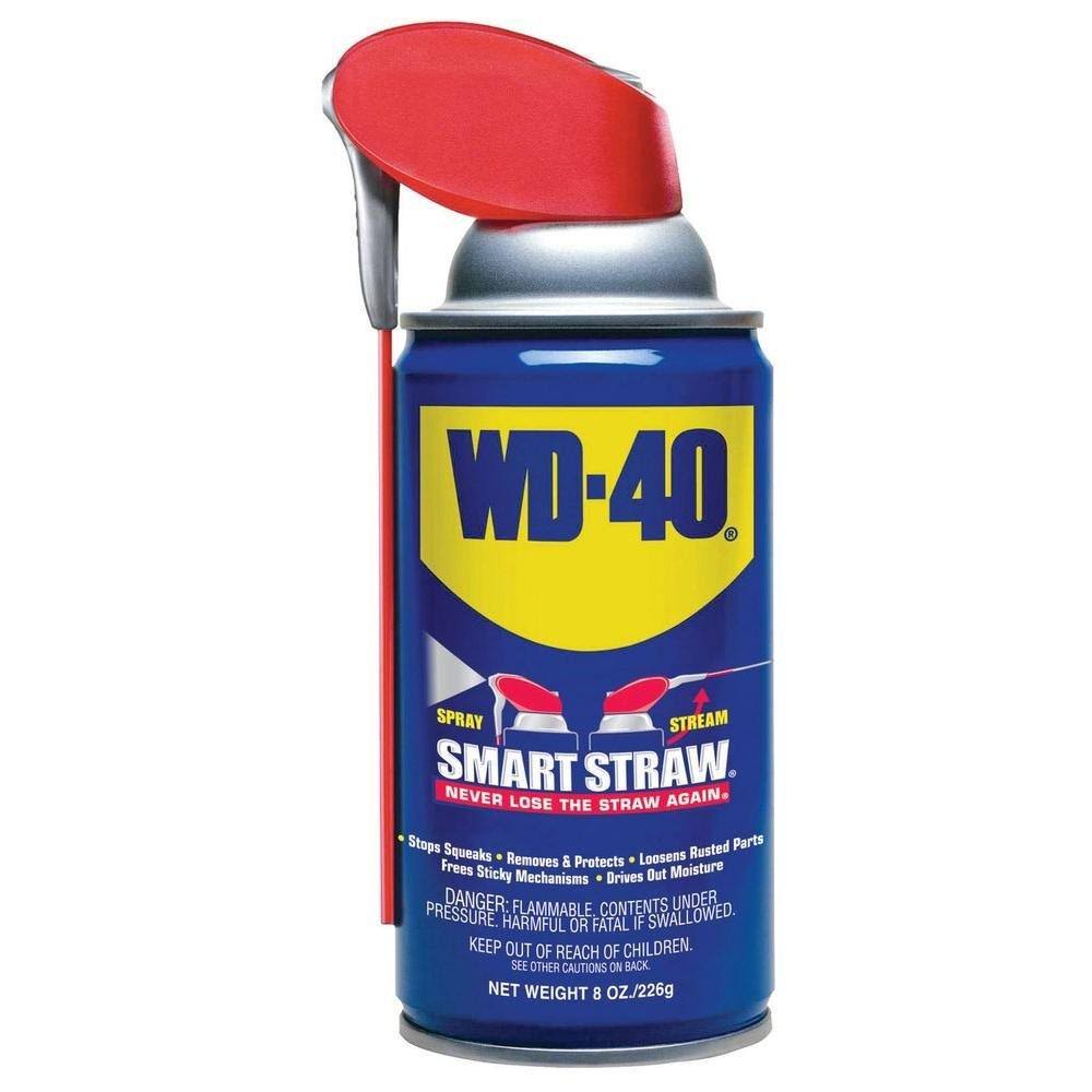 WD40 Smart Straw 11 oz. Light Amber Multi-Use Lubricant,12 Packs