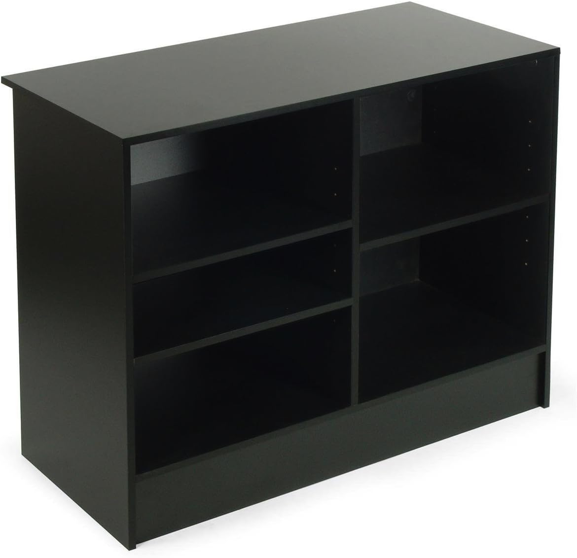 Cash Register Stand with 3 Height-Adjustable Shelves- 48