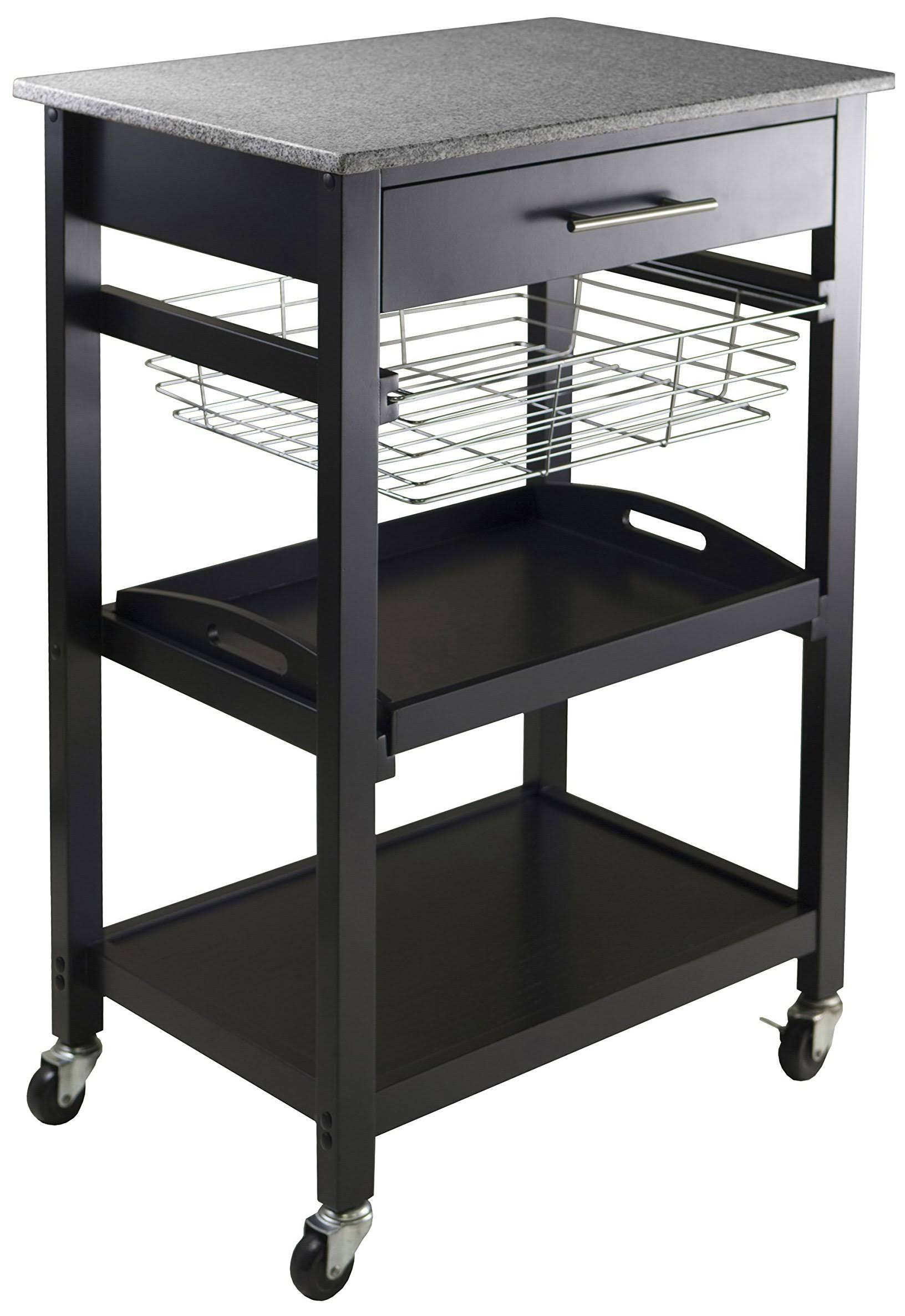 Winsome Julia Utility Cart Black