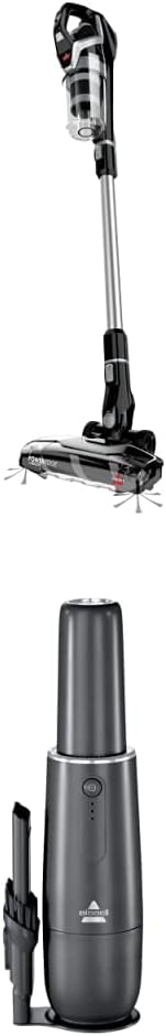 BISSELL PowerEdge Cordless Stick Vacuum for Hard Surfaces with Edge Cleaning Brushes & AeroSlim Lithium Ion Cordless Handheld Vacuum