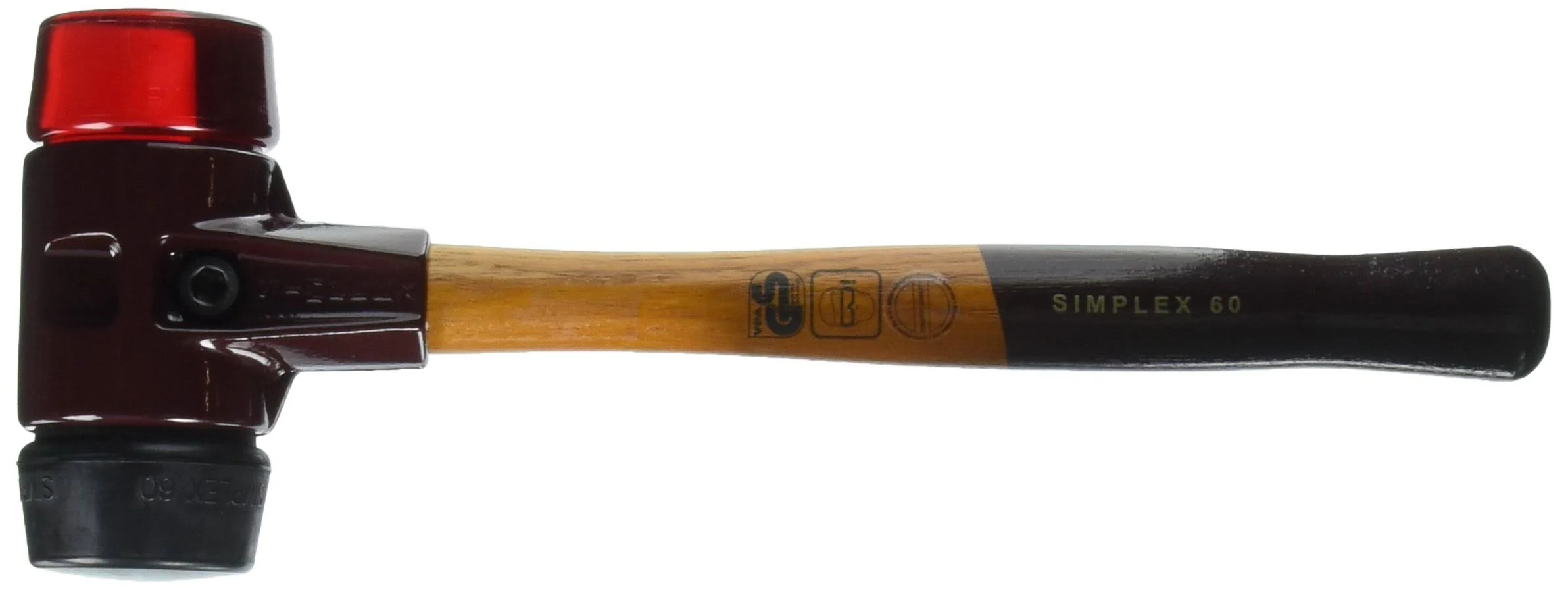 Halder Simplex Soft Face Hammer, 4-3/3.31 lbs, 16x22 L 3026060