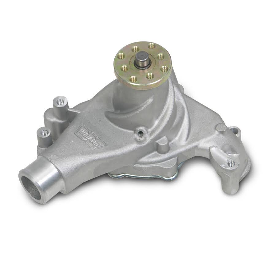 Weiand 9240 SBC Long Action Plus Water Pump - Satin