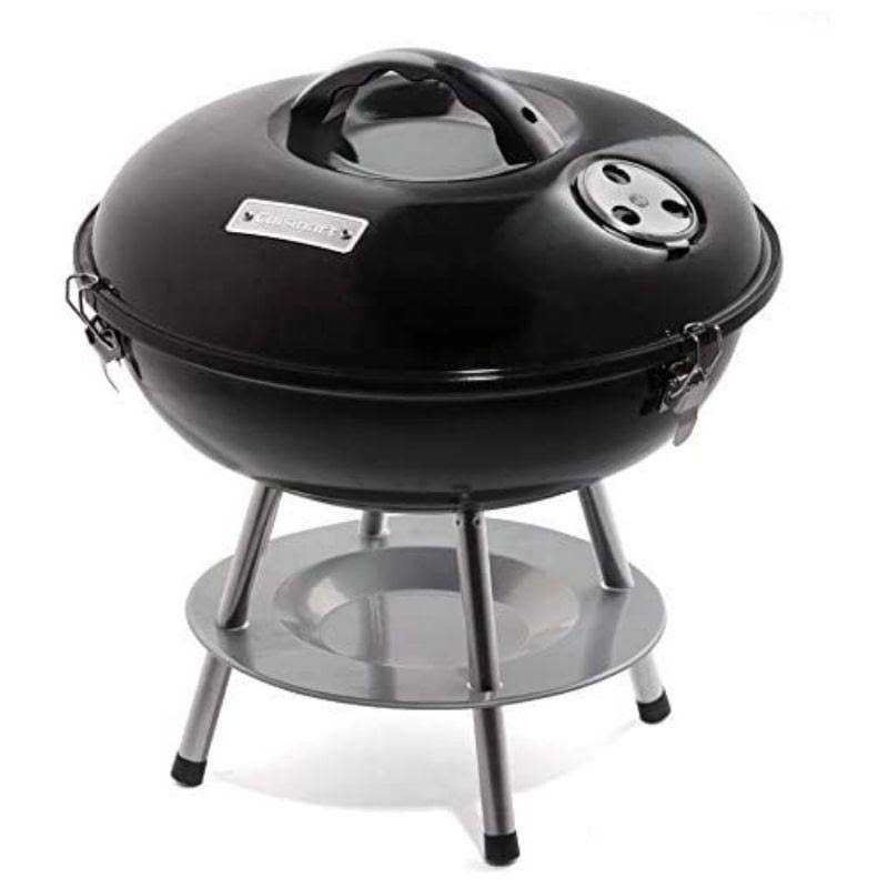 14-inch Portable Charcoal Grill, Black