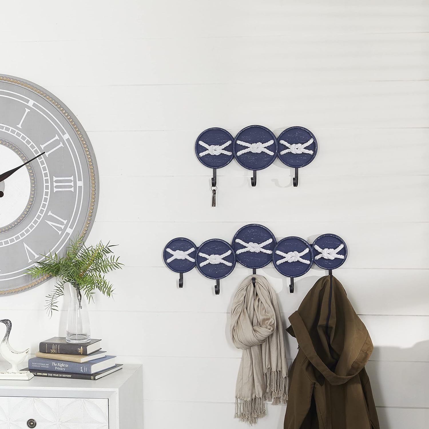 Deco 79 Rack Wall Hook, S/2 24