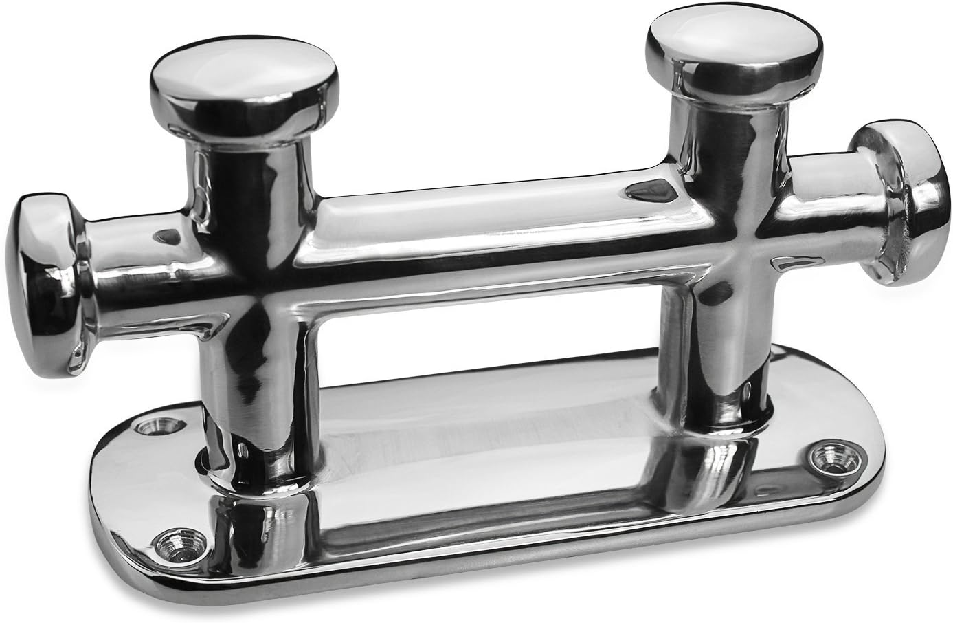 Double Cross Bolllard Heavy Duty Marine Grade 316 Stainless Steel Pack of 2