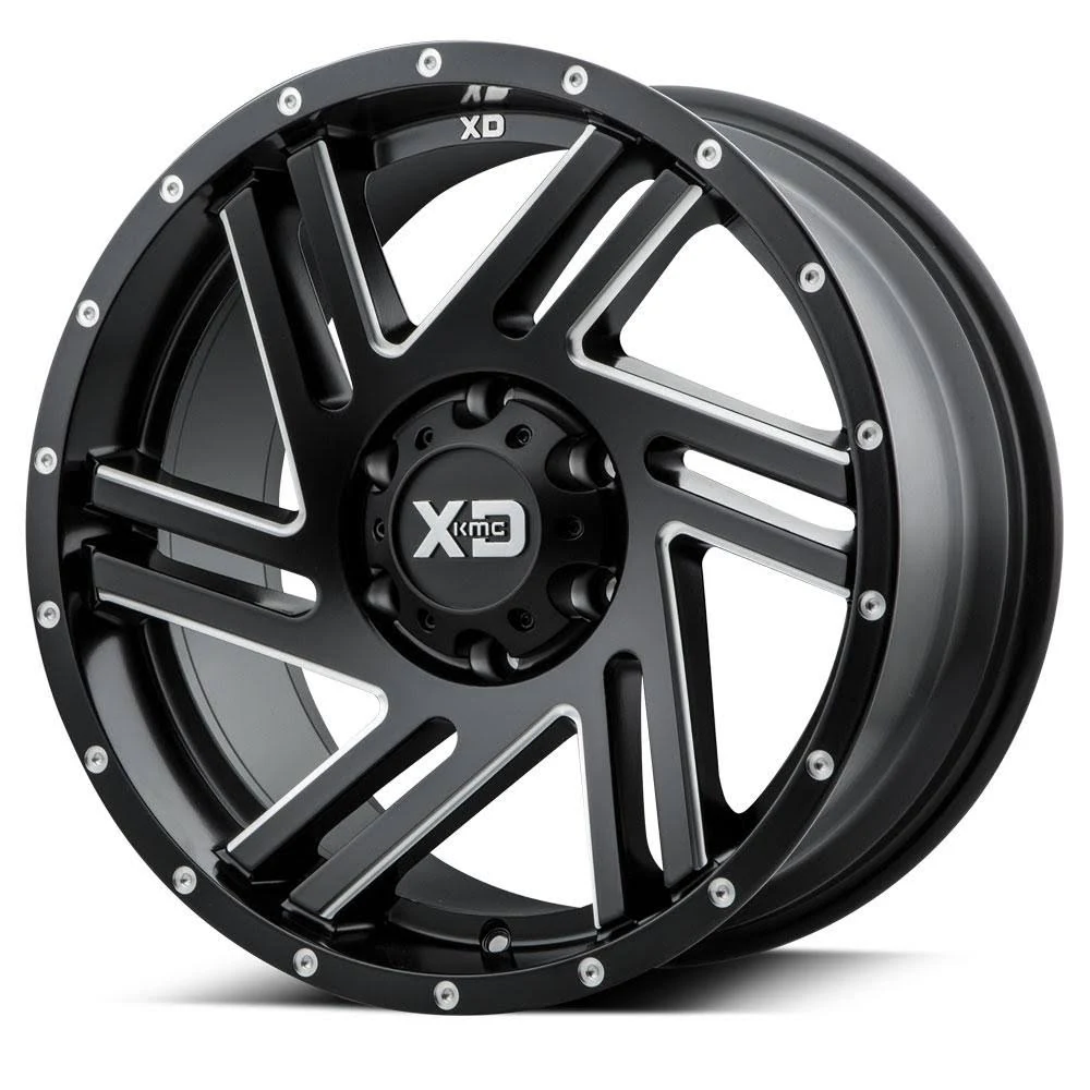 XD Series Swipe Xd835 Wheel Rim 17x9 Satin Black Milled 8x170 -12mm Offset Xd83579087912n