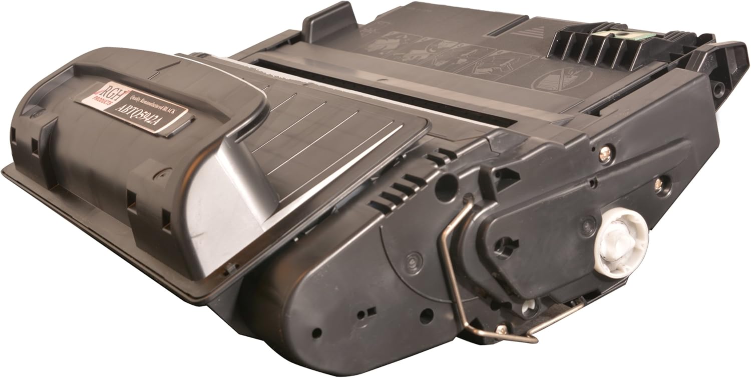 RGH Products Remanufactured ABTQ5942A Black Toner Cartridge Replacement for HP Q5942A (42A) Pack of 2