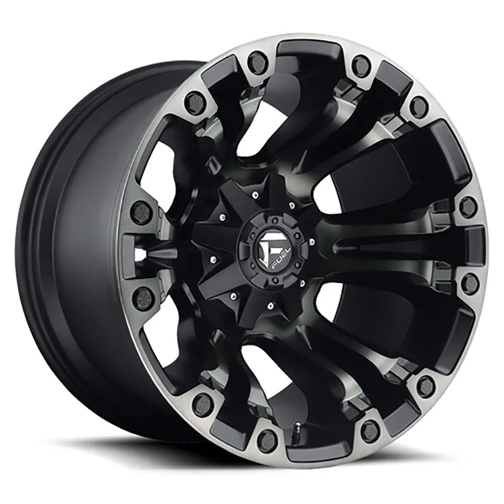Fuel D569 Vapor 22x10 8x6.5 inch -18mm Black/Tint Wheel Rim 22 inch inch