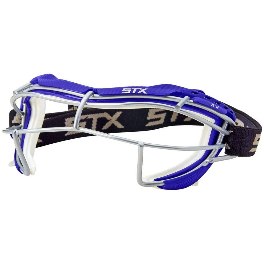 STX Focus XV-S Lacrosse Goggle - Royal