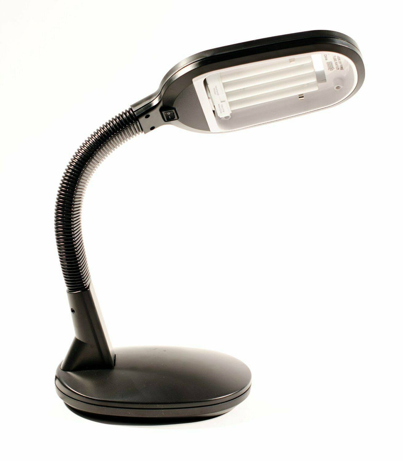 Natural Full Spectrum Daylight Lighting Desk Lamp Pure Sun Light 27W (Black)