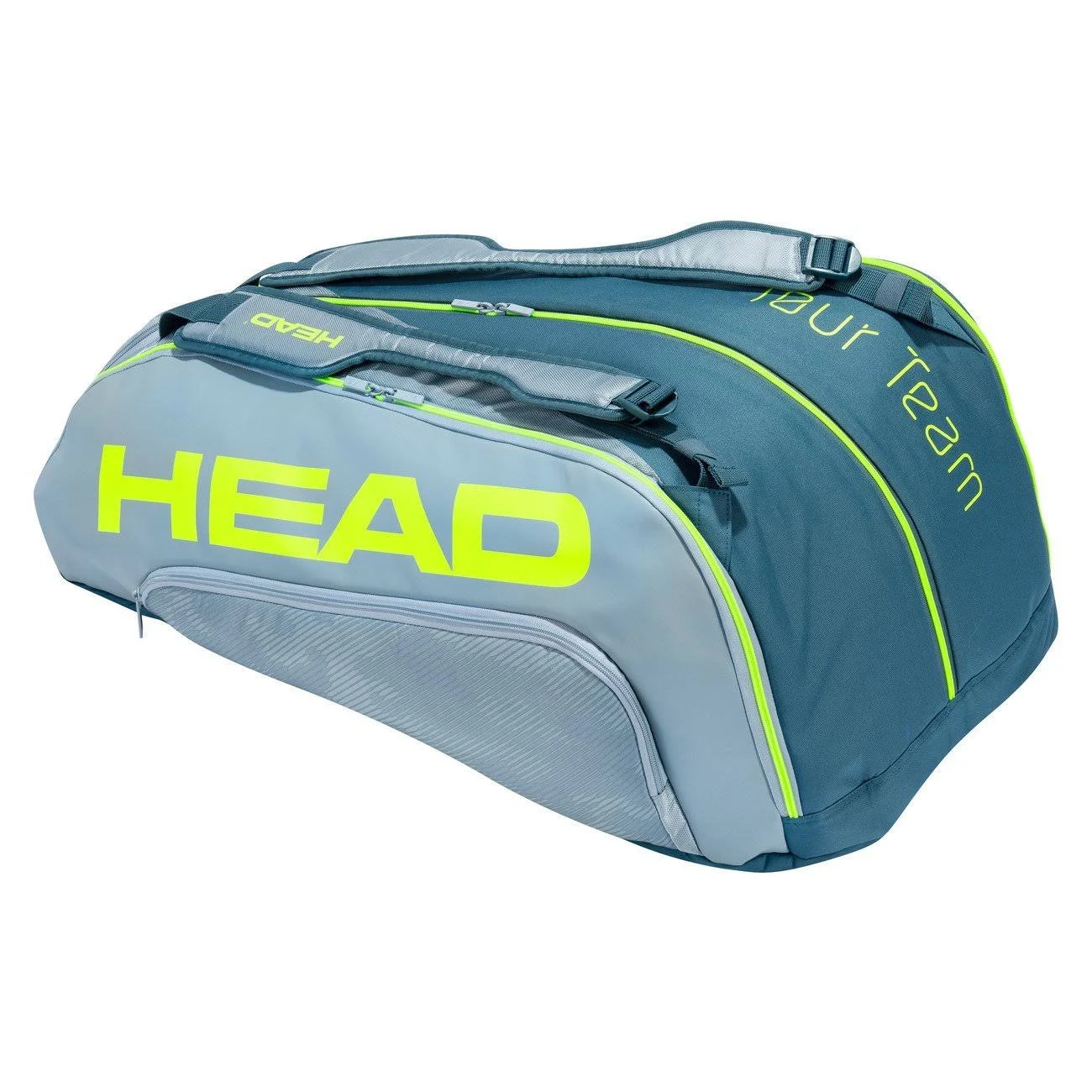 Head Tour Team Extreme Monstercombi 12 Pack Racquet Bag (Yellow/Grey)