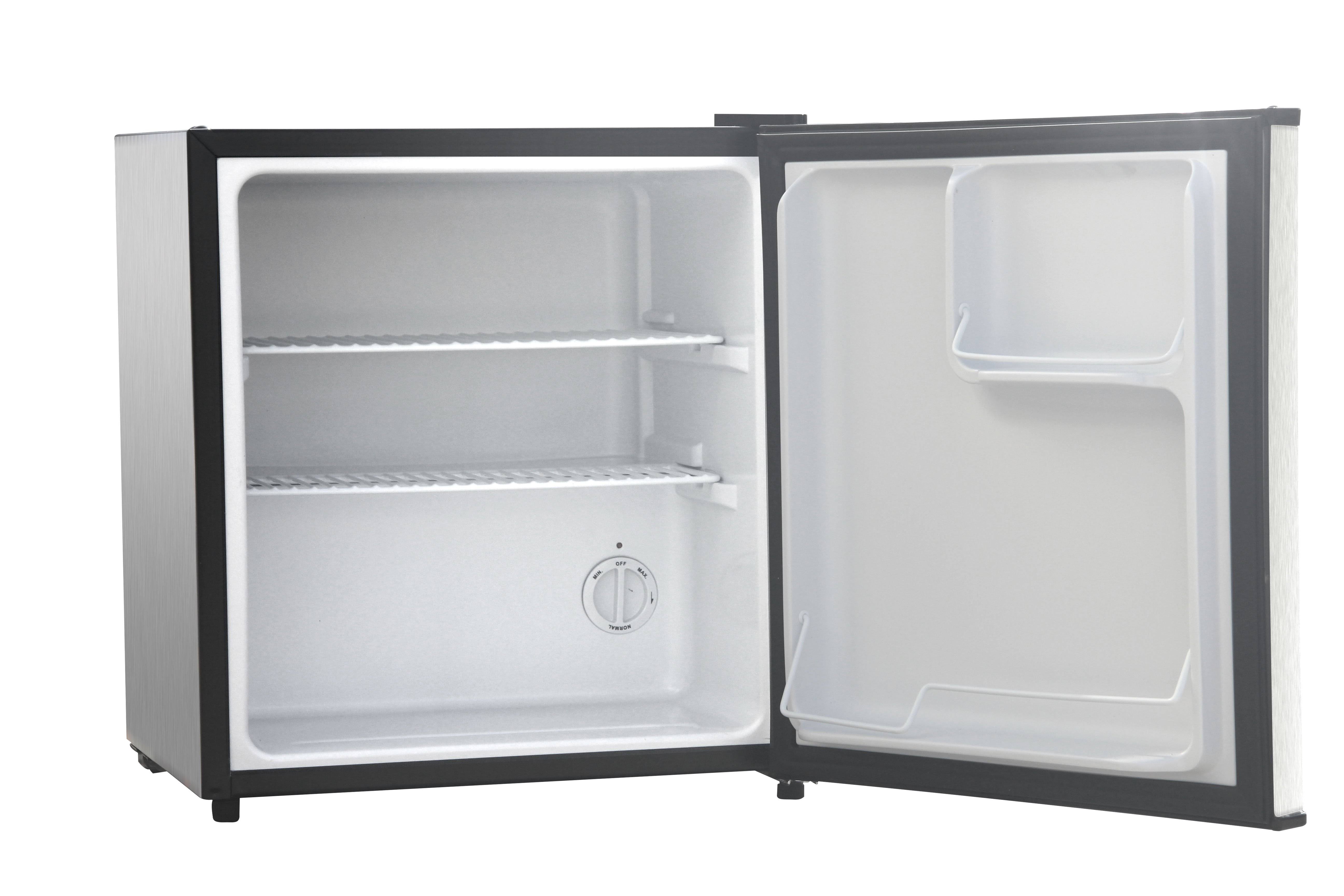 SPT RF-172SS 1.72 Cu ft. Compact Refrigerator Stainless Steel u0026 Black