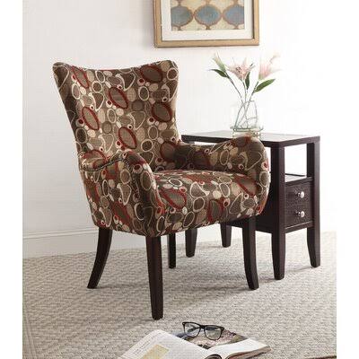 Latitude Run Carneys Wingback Chair