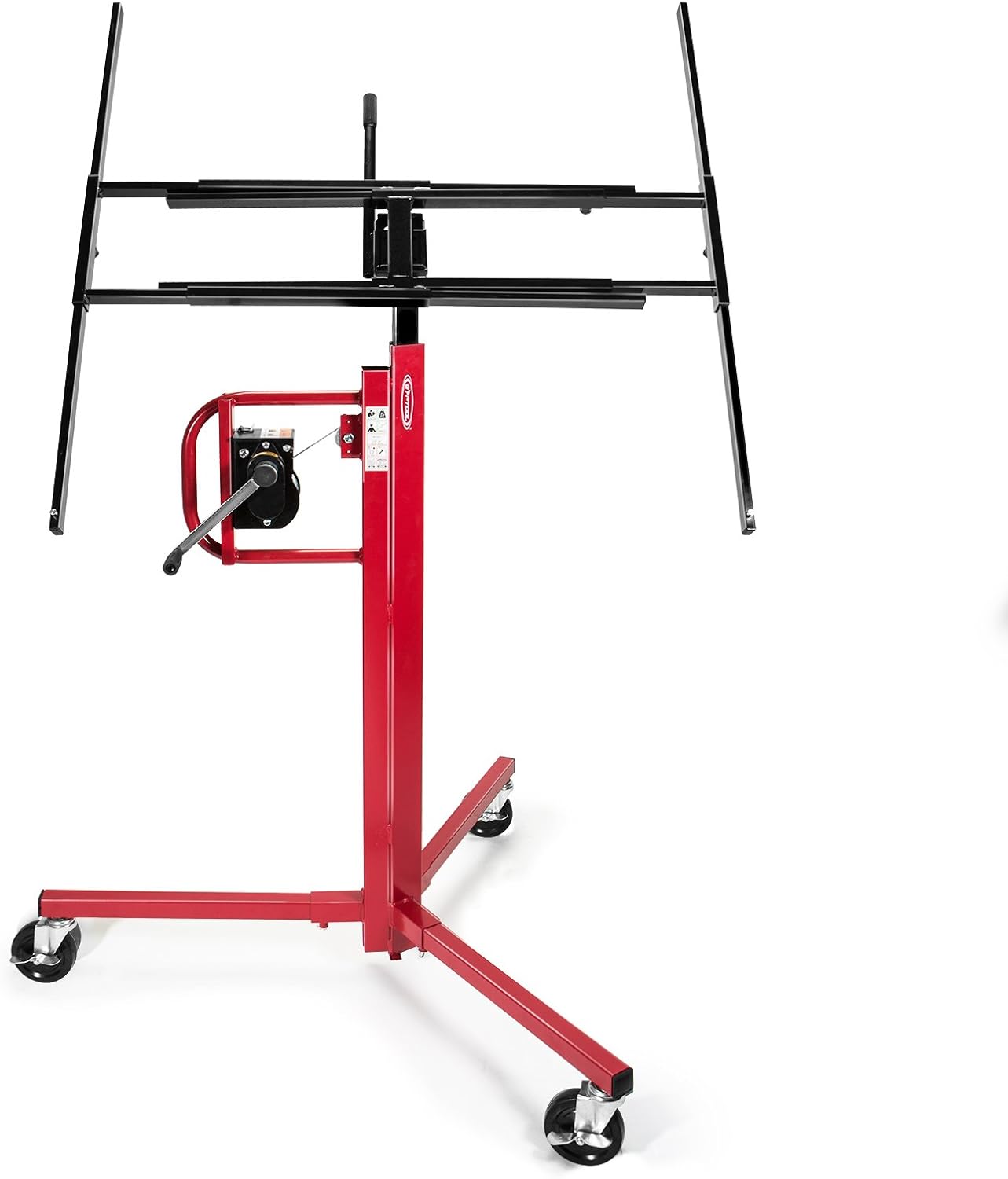 GypTool Drywall Lift Panel Jack Hoist - 11' Reach Red