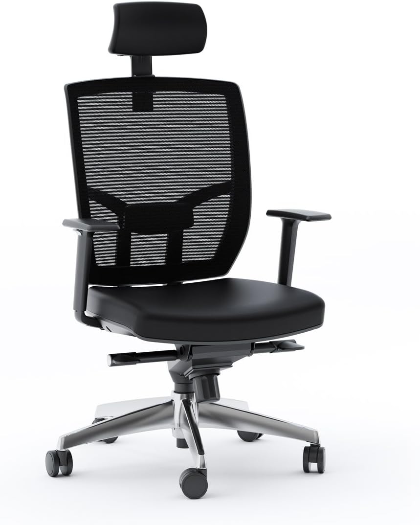 BDI Office Chair, Black Fabric